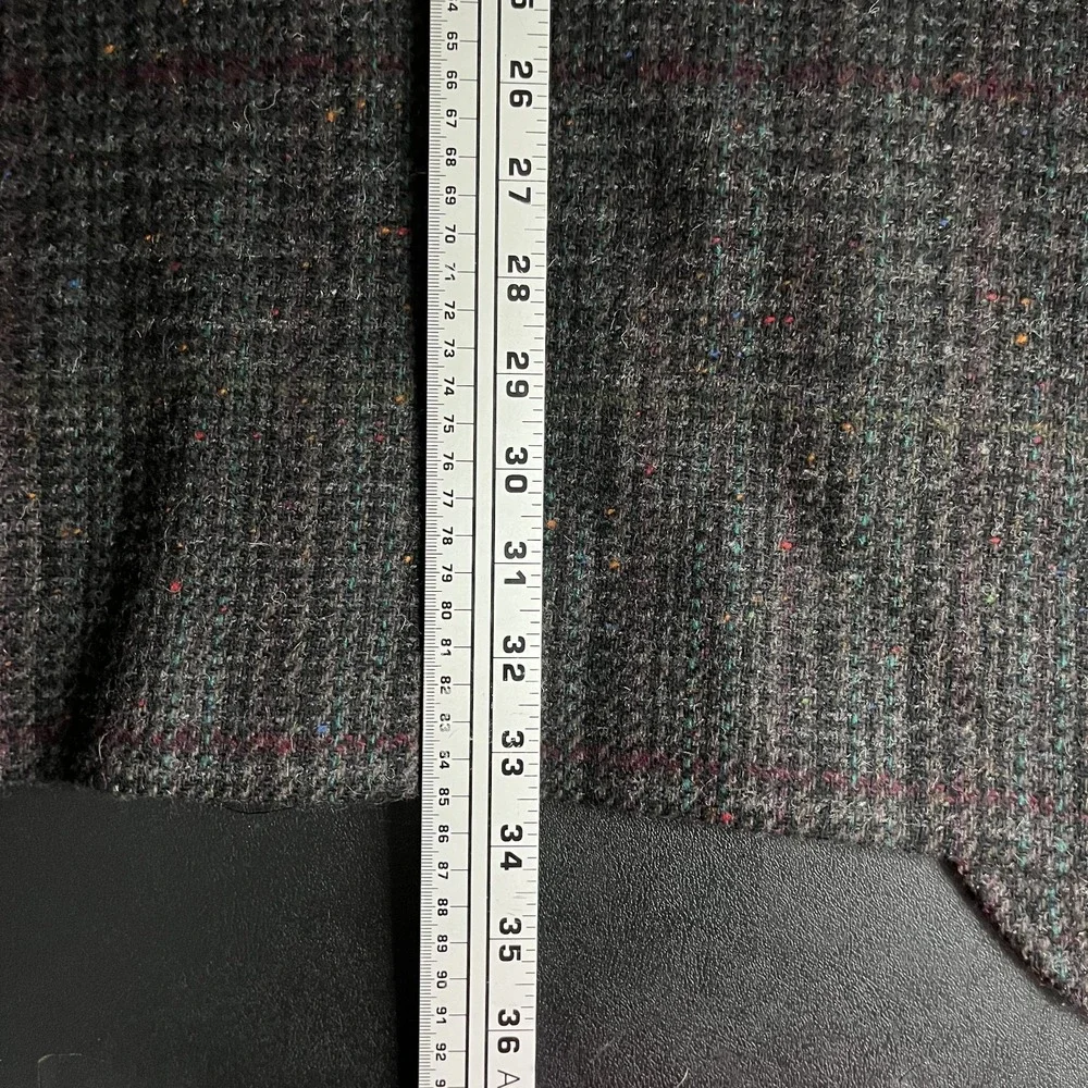 Jos. A. Bank Vintage Tweed Blazer Sport Coat 44L Multicolor 2-Button Single Vent